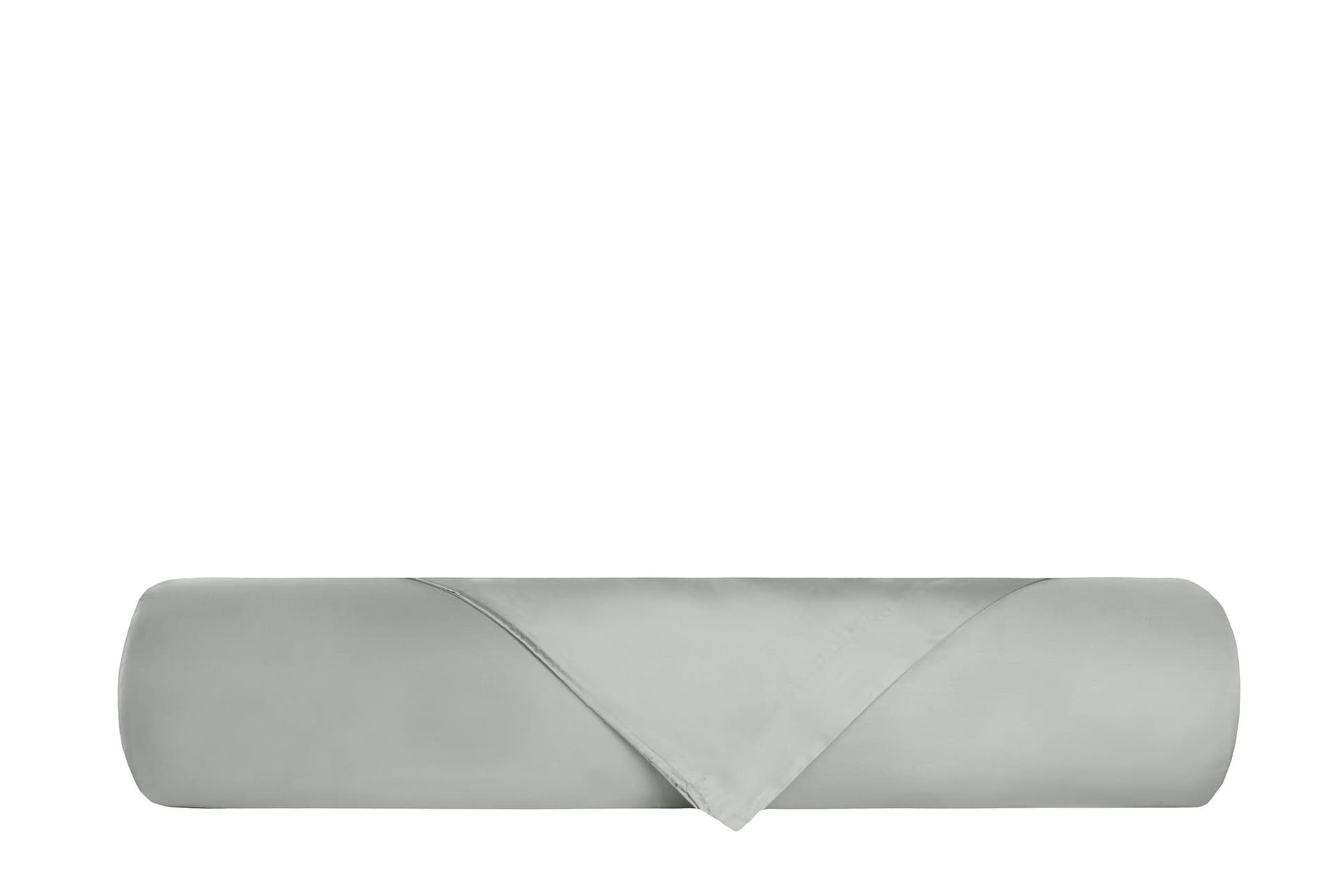Completo Letto in Raso di puro cotone Grigio Perla - Vanita di raso