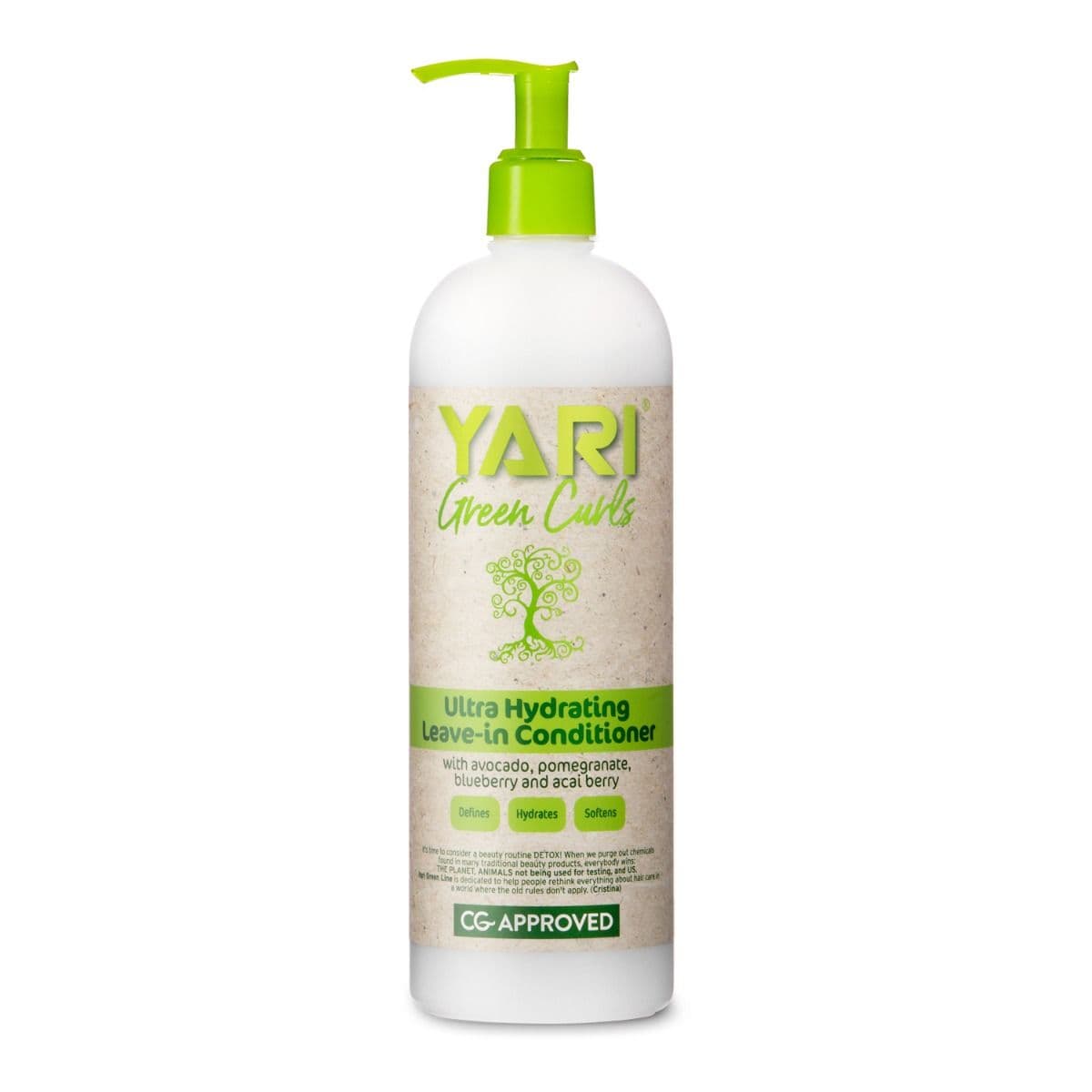 YARI GREEN CURLS ULTRA HYDRATING LEAVE-IN CONDITIONER 500ml PER CAPELLI . - 2