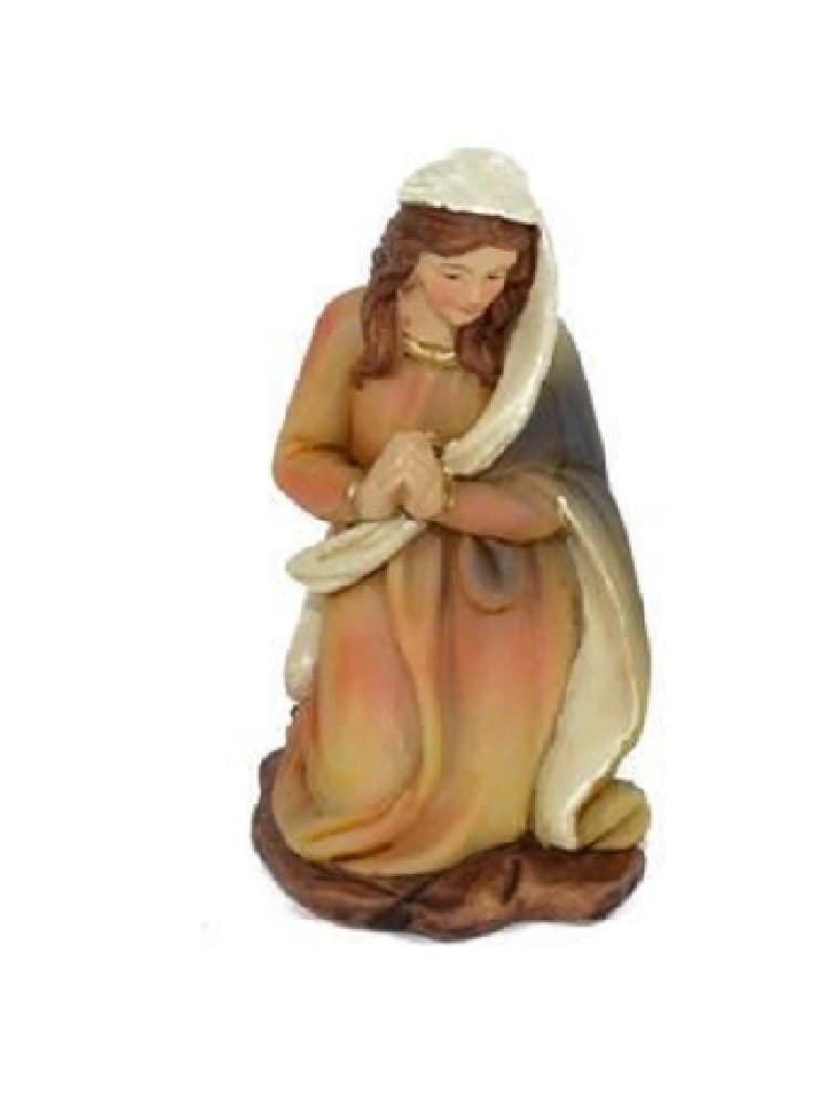 STATUINA MADONNA 6 CM PER PRESEPE IN RESINA DECORO NATALE NATALIZIO NATIVITA' - 2