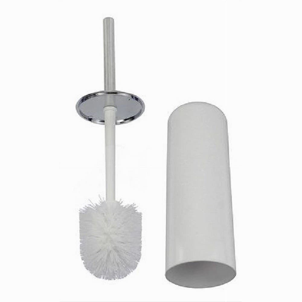 PORTASCOPINO PORTA SCOPINO CON SCOPETTINO WC BAGNO WATER BIANCO SILVER 69481 - 3