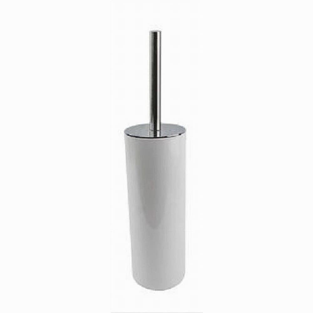 PORTASCOPINO PORTA SCOPINO CON SCOPETTINO WC BAGNO WATER BIANCO SILVER 69481 - 4