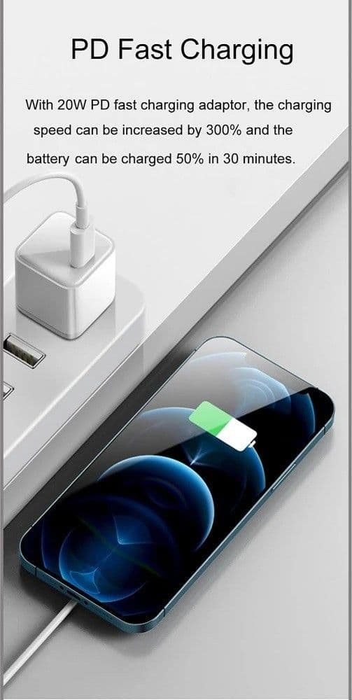 CARICATORE SENZA FILI MAGNETICO COMPATIBILE CON IPHONE 12 RICARICA VELOCE - 8