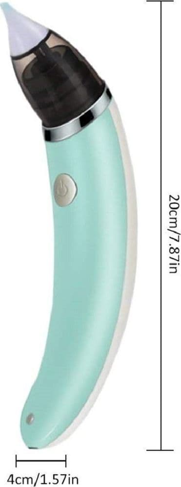 ASPIRATORE NASALE PER NEONATI BAMBINI IGIENICO SICURO CON RICARICA USB A BATTERIA - 7