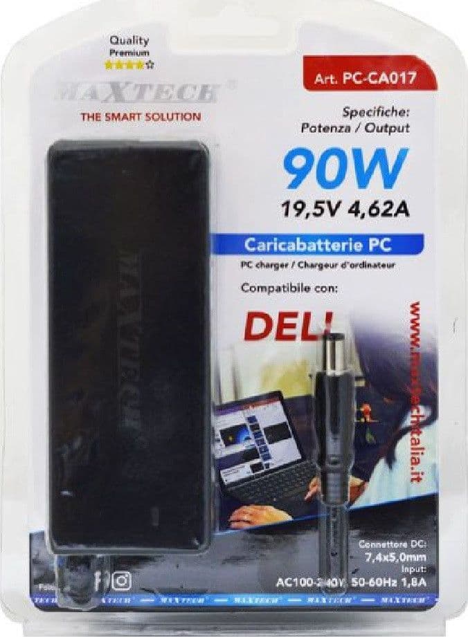 CARICABATTERIA PC ALIMENTATORE COMPUTER NOTEBOOK COMPATIBILE DELL 90 W PC-CA017 - 4