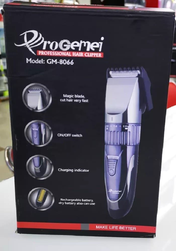 TAGLIACAPELLI CLIPPER PROFESSIONALE ELETTRICO RICARICABILE A BATTERIA GM-8066 - 5