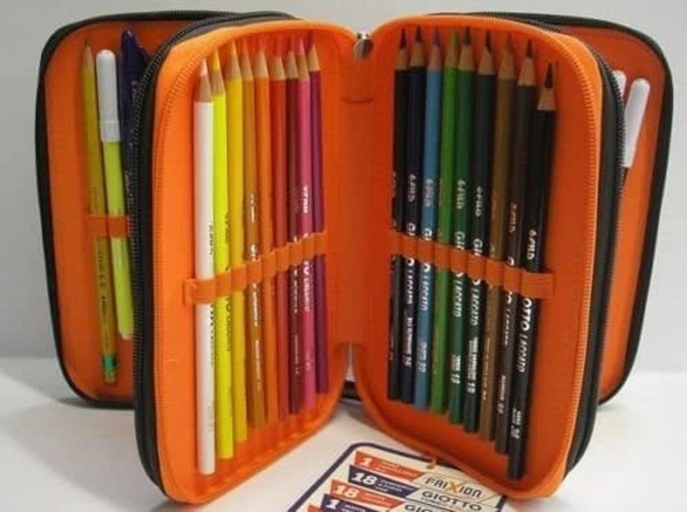 ASTUCCIO SCUOLA PANINI WWF FOR LIVING PLANET 3 PIANI CHIUSURA A ZIP PIENO LEONE - 2
