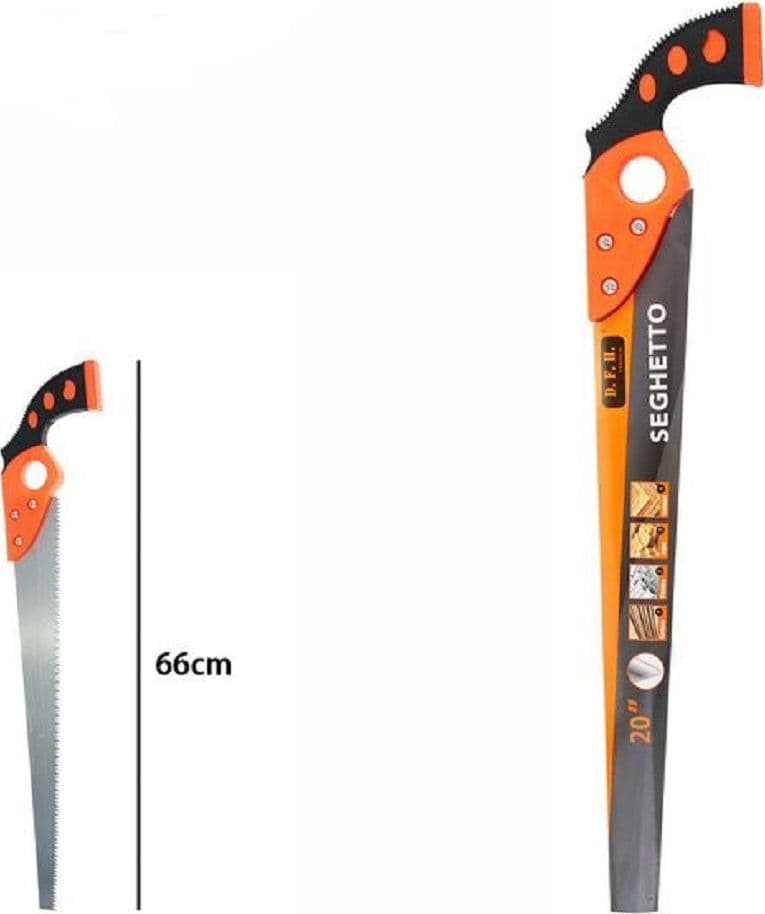 SEGHETTO SEGA SEGACCIO 20″ 66CM ACCIAIO PER POTATURA GIARDINO GIARDINAGGIO 07970