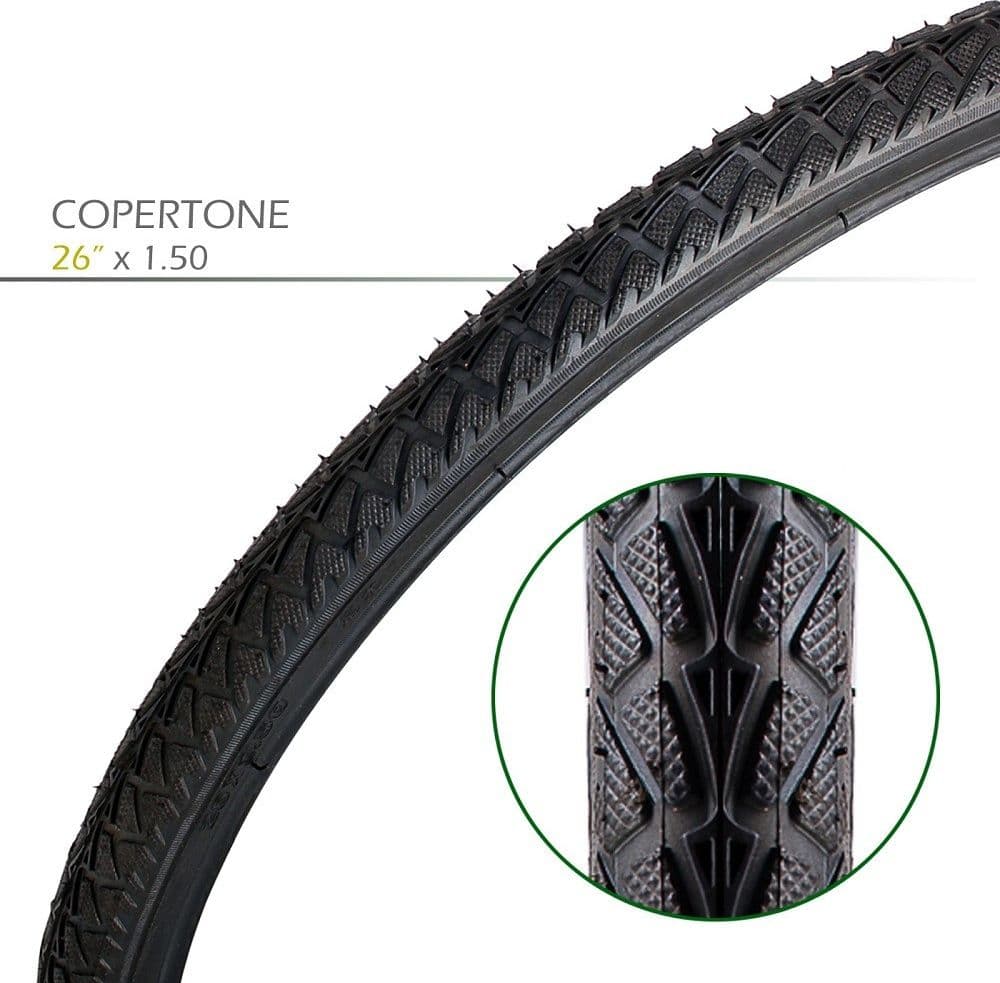 COPERTONE COPERTURA RUOTA PNEUMATICO PER GOMME BICICLETTA BICI 26" X 1.50 3963 - 3
