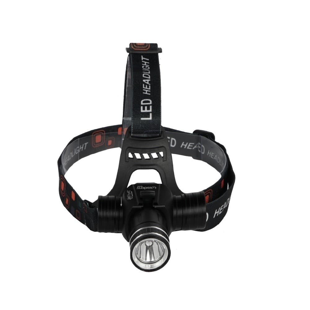 TORCIA LED CREE T6 FRONTALE DA TESTA IMMERSIONE SUBACQUEA RICARICABILE DT-2112 - 7