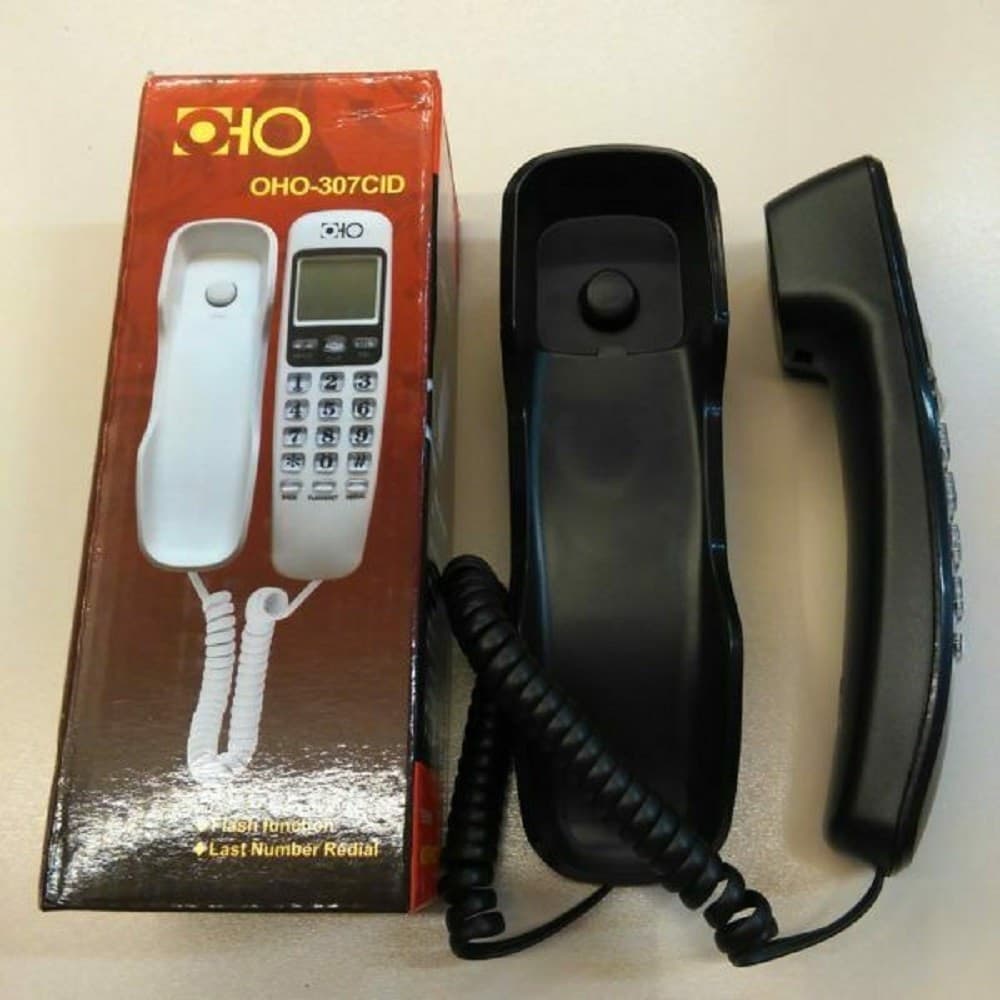 TELEFONO MULTIFUNZIONALE TASTIERINO NUMERICO FISSO ANCHE DA PARETE OHO-307CID - 2