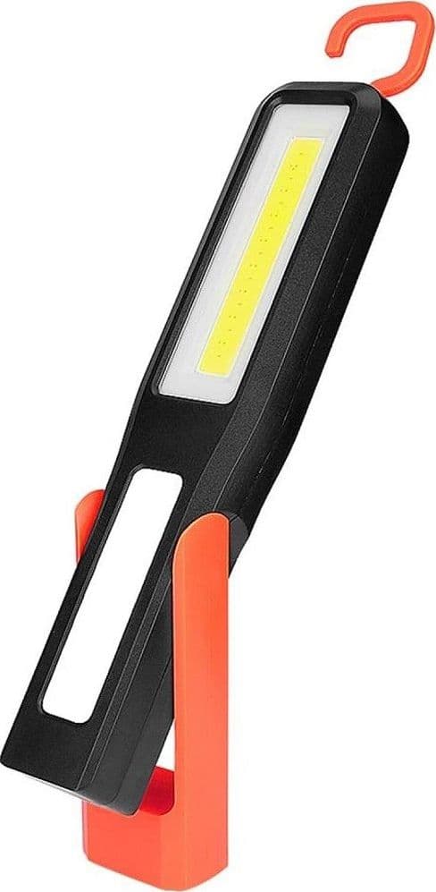 TORCIA LAVORO COB A LED LANTERNA RICARICA USB GANCIO MAGNETICA AUTO CAMPEGGIO - 6