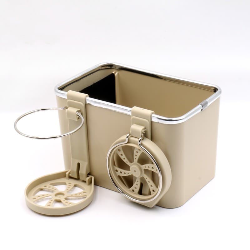 ORGANIZER PER BRACCIOLO UNIVERSALE PORTAOGGETTI PER AUTO CON PORTA BICCHIERI - 4
