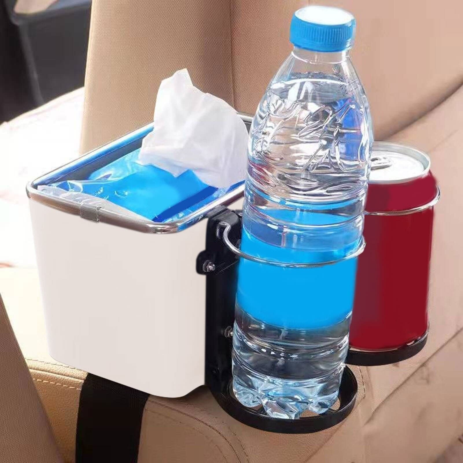 ORGANIZER PER BRACCIOLO UNIVERSALE PORTAOGGETTI PER AUTO CON PORTA BICCHIERI - 7
