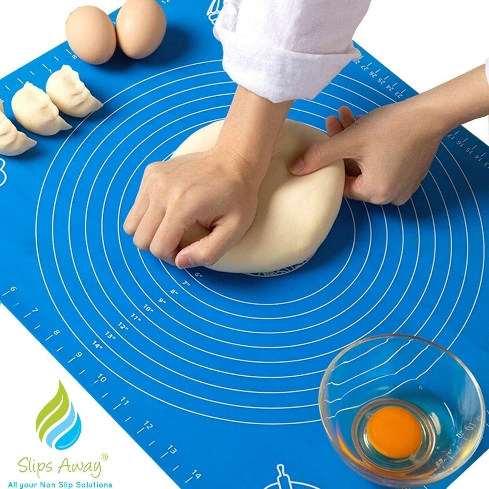 TAPPETINO IN SILICONE DA FORNO PER IMPASTO PIZZA E DOLCI COTTURA ANTIADERENTE - 16