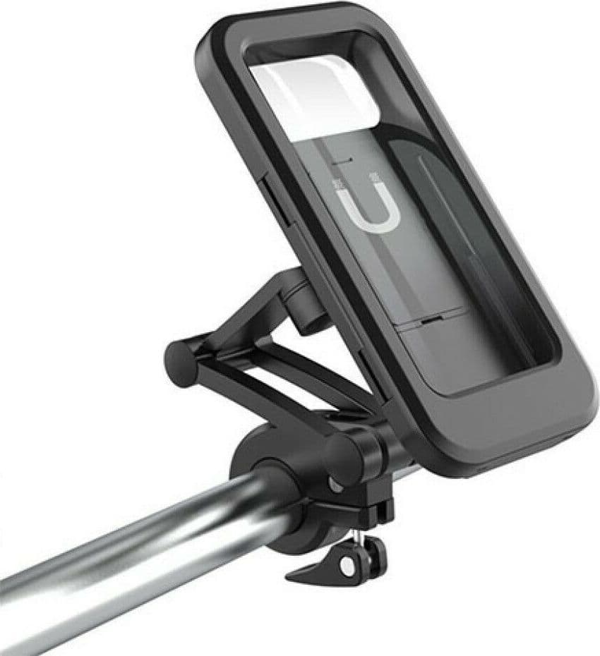 SUPPORTO CUSTODIA PORTA CELLULARE IMPERMEABILE PER MOTO BICI FINO 6.7" HL-69 - 3