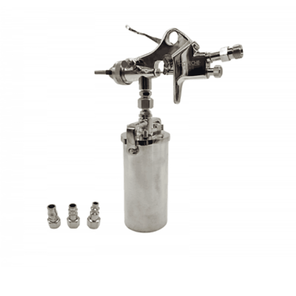PISTOLA AEROGRAFO VERNICIATURA A SPRUZZO PROFESSIONALE 1.5 MM 200 ML A831413