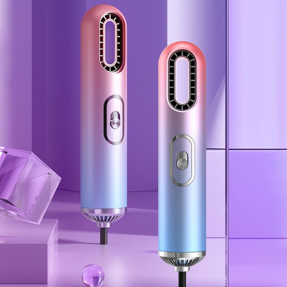 ASCIUGACAPELLI HAIR STYLER PHONO ASCIUGATURA RAPIDA PORTATILE CON ACCESSORI - 9