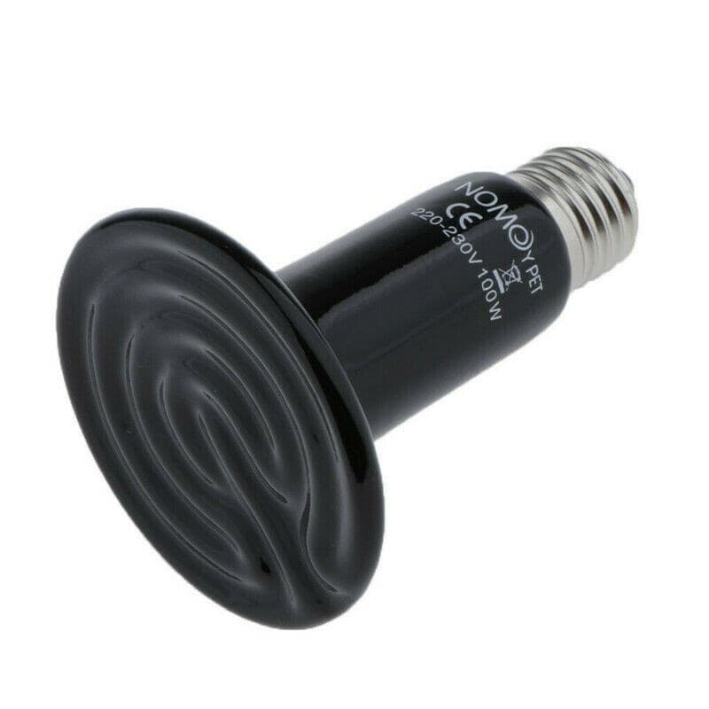 LAMPADA LAMPADINA CERAMICO RETTILI TARTARUGHE RISCALDANTE LUCE E27 50W ND-01 - 7