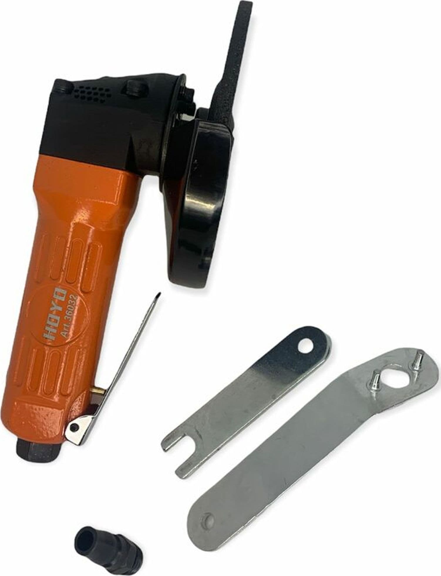 SMERIGLIATRICE ANGOLARE AD ARIA COMPRESSA LAVORAZIONE METALLO 125MM ATTACCO 1/4" - 4