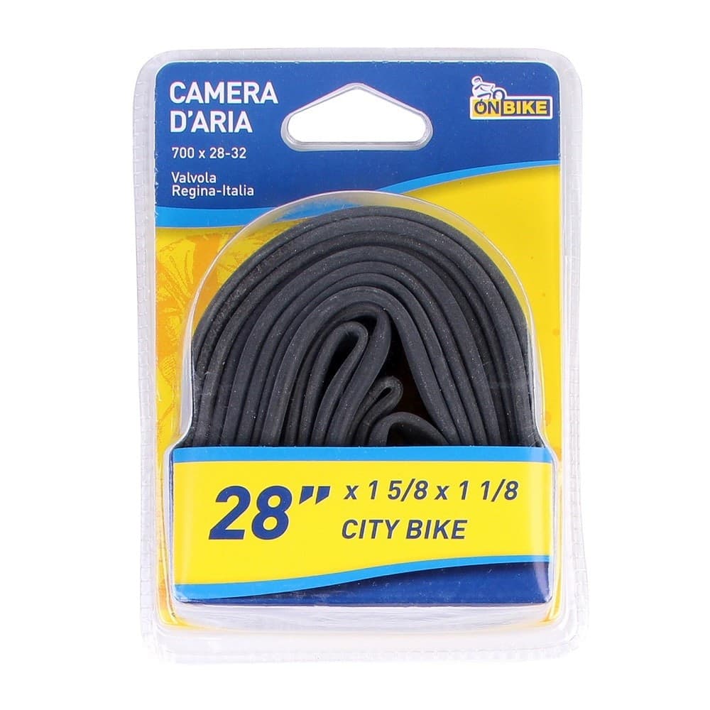 CAMERA ARIA BICI RUOTE 28" 700 X 28-32 1X 5/8 1X 1/8 VALVOLA REGINA ITALIA 2860 - 4