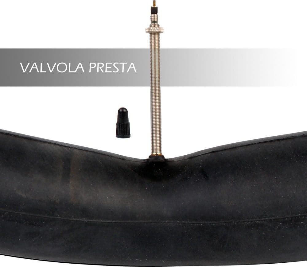CAMERA D'ARIA BICI 27,5"X1.90 2.125 VALVOLA PRESTA COMPATIBILE REGINA ITALIA 3977 - 5