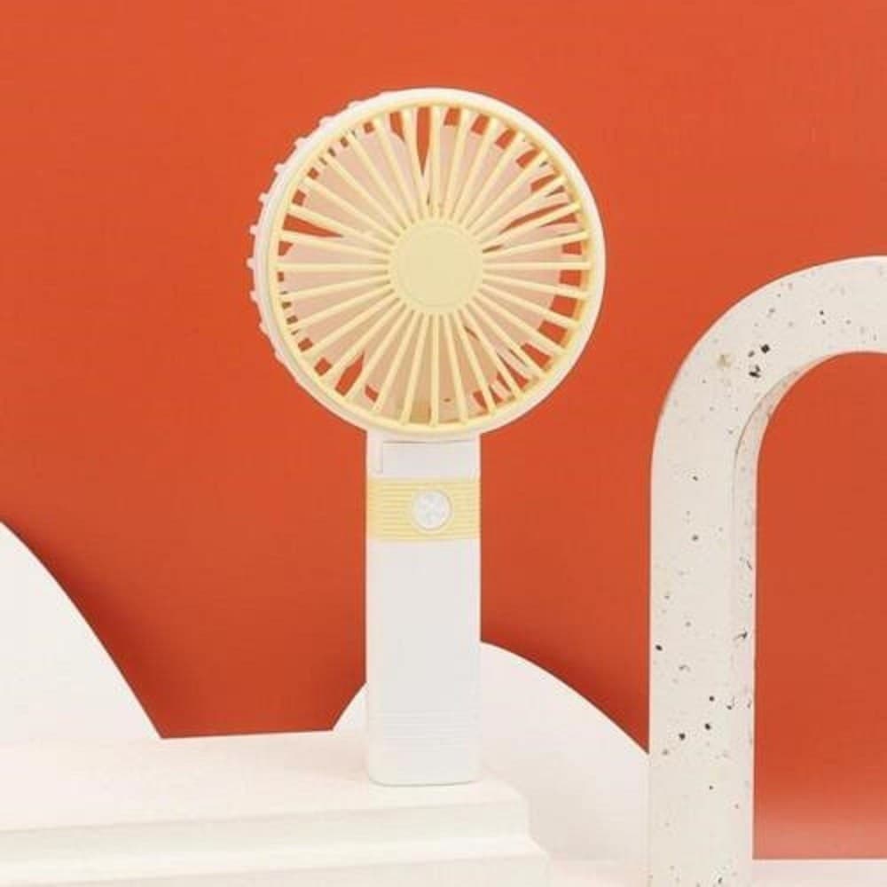 MINI VENTILATORE PORTATILE RICARICABILE USB CASA CAMPEGGIO A MANO TAVOLO XC-5226 - 6