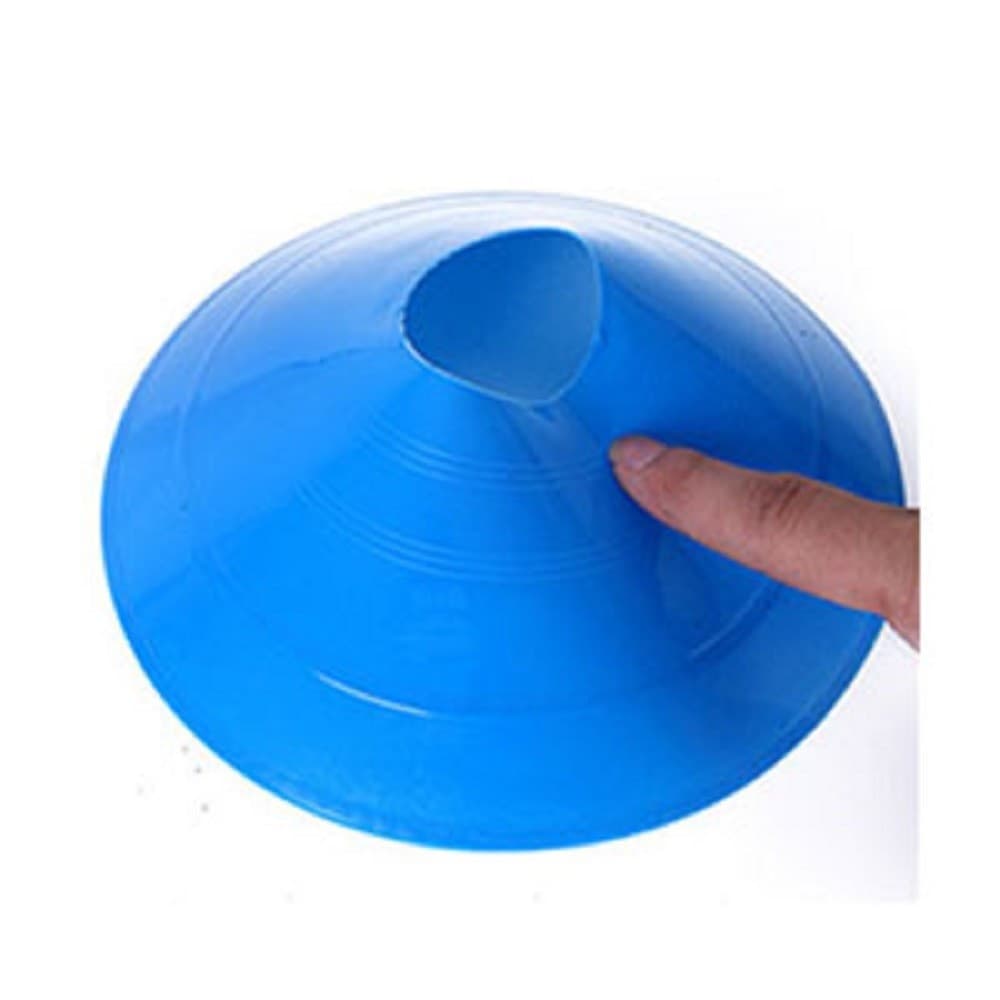 CONFEZIONE DA 10 PEZZI CONI A DISCO PER IL CALCIO BASKET AGILITY FORMAZIONE - 9