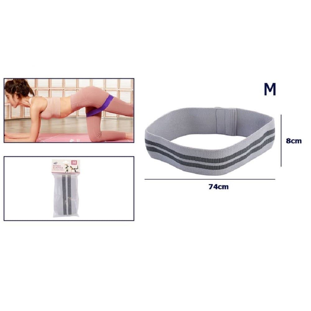 FASCIA ELASTICA ESERCIZI BANDE RESISTENZA ALLENAMENTO YOGA FITNESS ANTISCIVOLO - 11