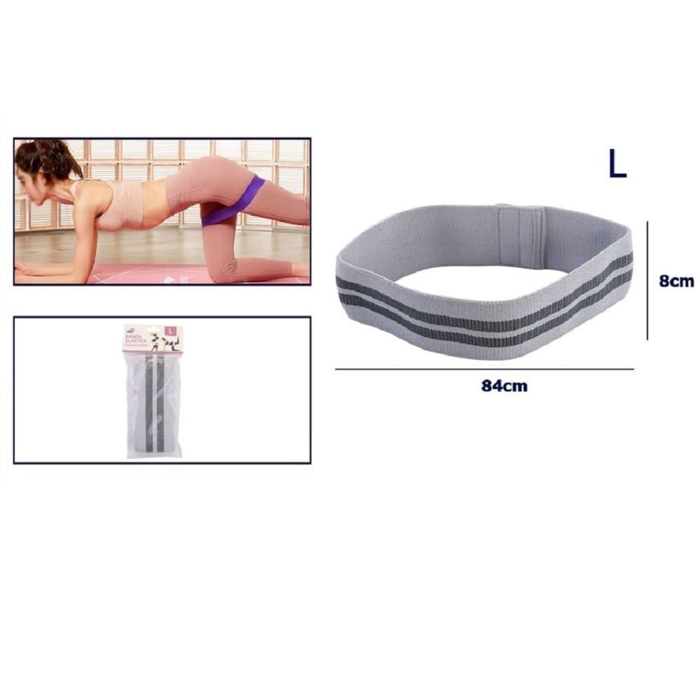 FASCIA ELASTICA ESERCIZI BANDE RESISTENZA ALLENAMENTO YOGA FITNESS ANTISCIVOLO - 12