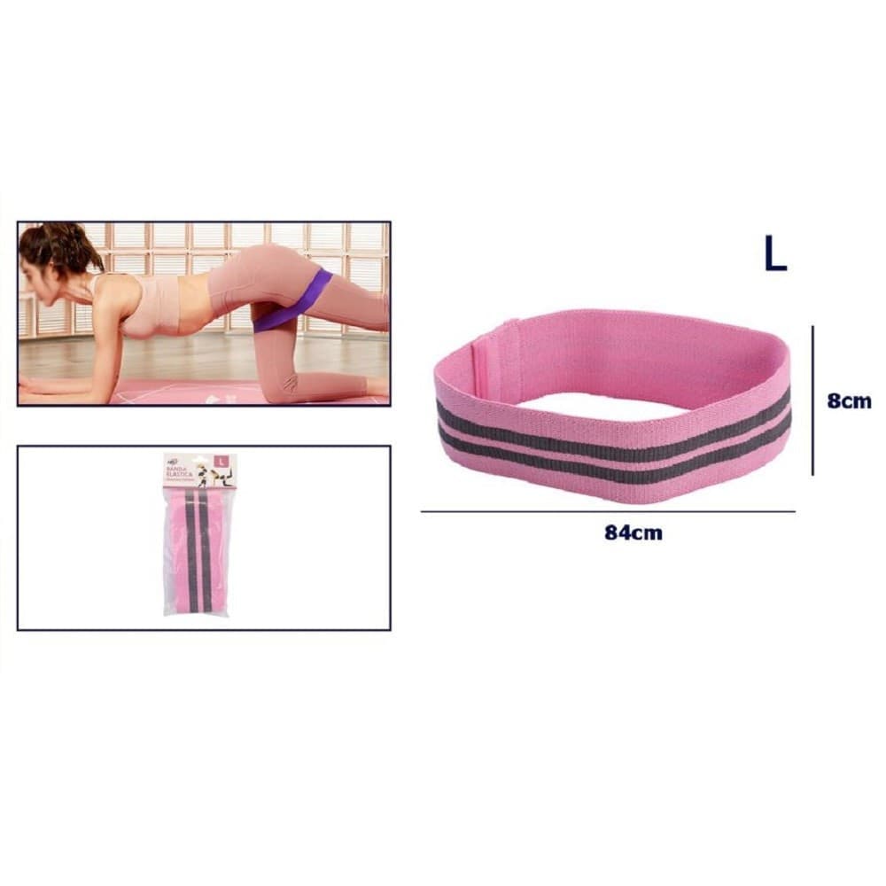 FASCIA ELASTICA ESERCIZI BANDE RESISTENZA ALLENAMENTO YOGA FITNESS ANTISCIVOLO - 14