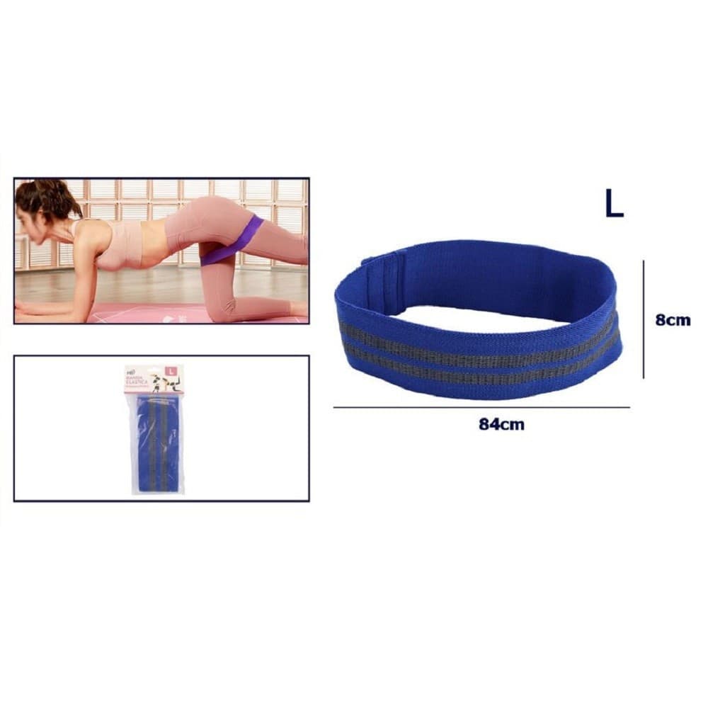 FASCIA ELASTICA ESERCIZI BANDE RESISTENZA ALLENAMENTO YOGA FITNESS ANTISCIVOLO - 16
