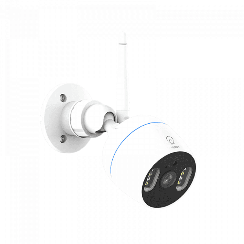 KIT DI 4 TELECAMERE SORVEGLIANZA WIFI IP66 CON SCHERMO NVR 10.1" TV-6125HE 8+4 - 4