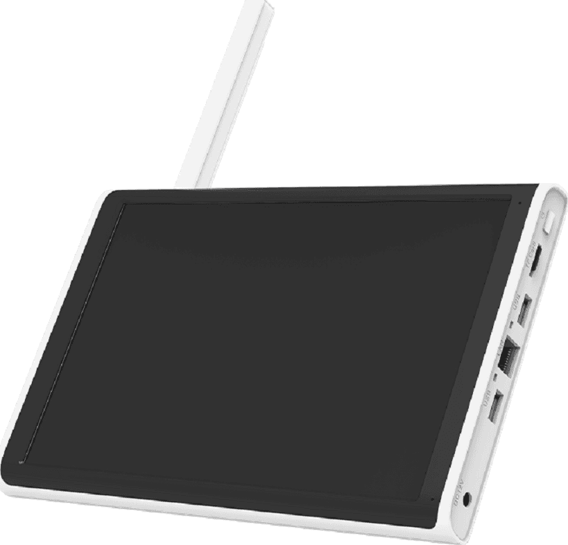 KIT DI 4 TELECAMERE SORVEGLIANZA WIFI IP66 CON SCHERMO NVR 10.1" TV-6125HE 8+4 - 7