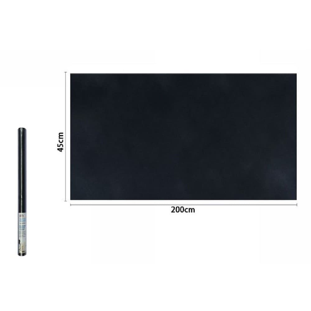ROTOLO PELLICOLA ADESIVA IN PVC NERA 45 CM X 2 METRI MOBILI CASA CASSETTI 71261