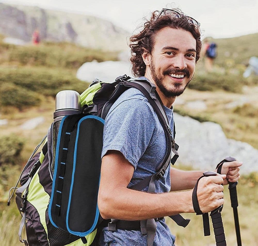 SEDIA PIEGHEVOLE DA CAMPEGGIO CON BORSA PORTATILE SPIAGGIA PESCA PICNIC GIARDINO - 9