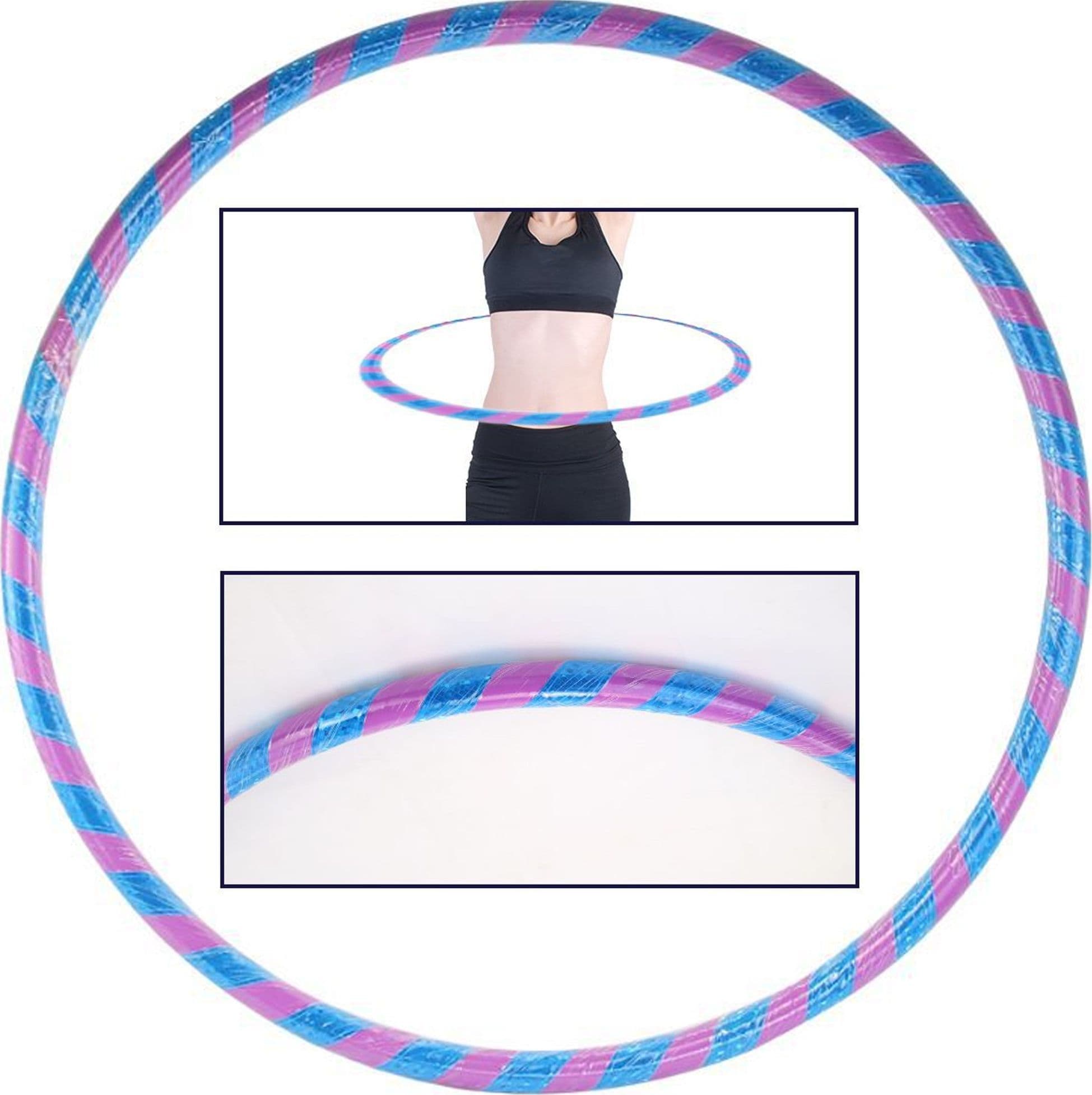 HULA HOOP CERCHIO ANELLO GINNICO GINNASTICA SPORT BAMBINI COLORI RANDOM DIAMETRO