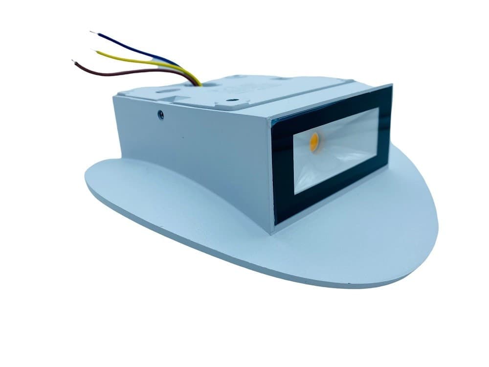 APPLIQUE ESTERNO INTERNO LED COB A PARETE IP65 LUCE CALDA FREDDA NATURALE ES65-B - 10