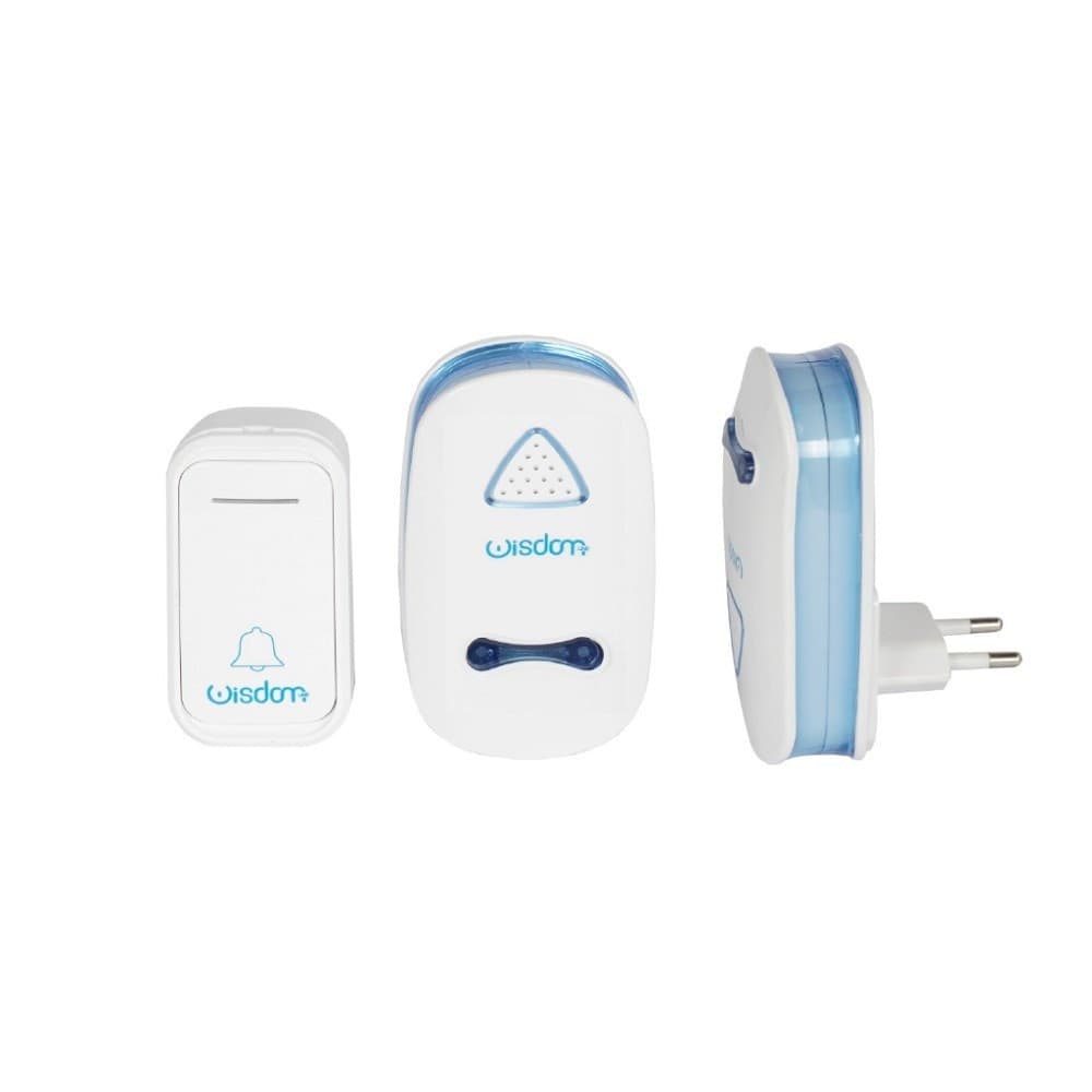 CAMPANELLO MUSICALE A BATTERIA UNIVERSALE WIRELESS A CORRENTE 38 SUONERIE XC1981 - 4