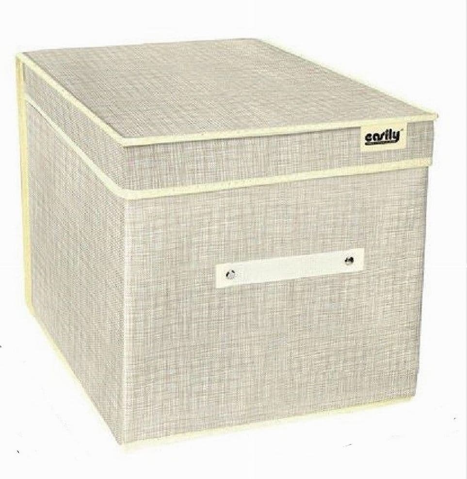 BOX SCATOLA SALVASPAZIO PORTATUTTO CONTENITORE ORGANIZER 25 X 40 X 30 CM 69694 - 5