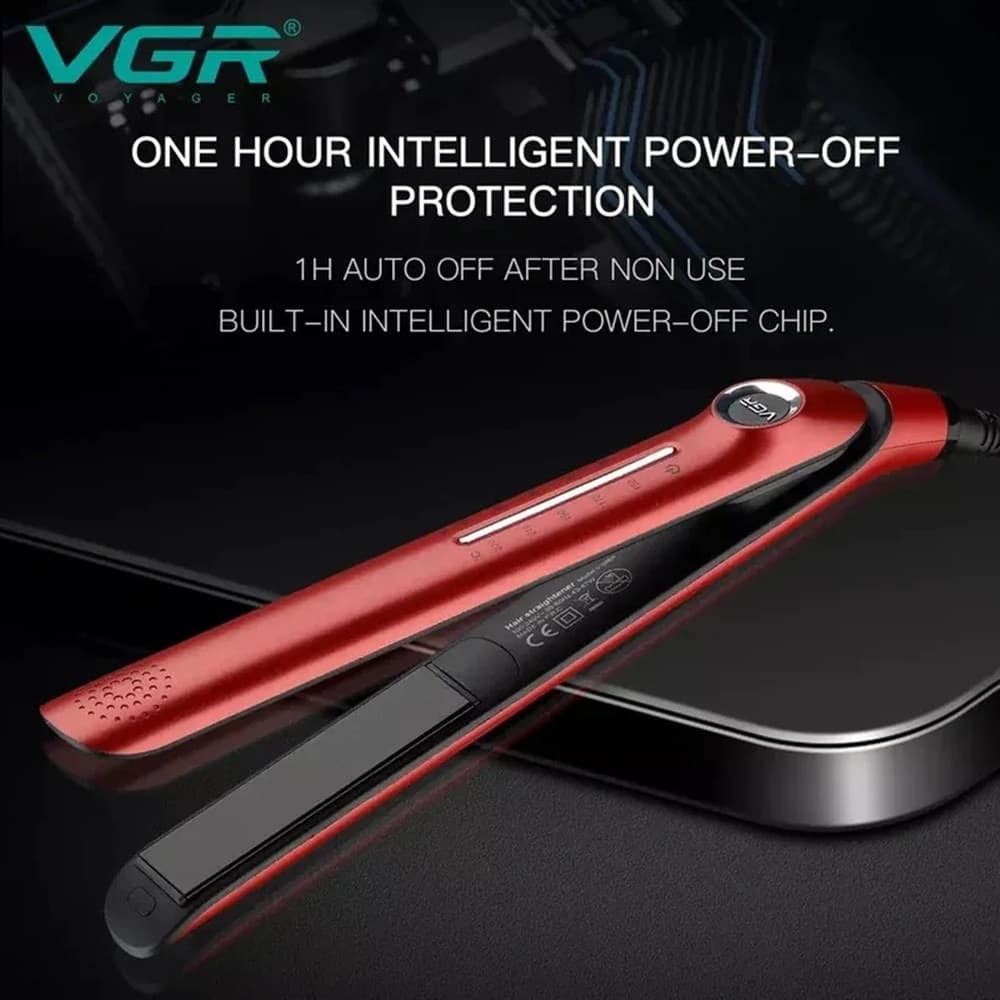 VGR V-566 Piastra Capelli Professionale Display LED Parrucchiere Styling - 14