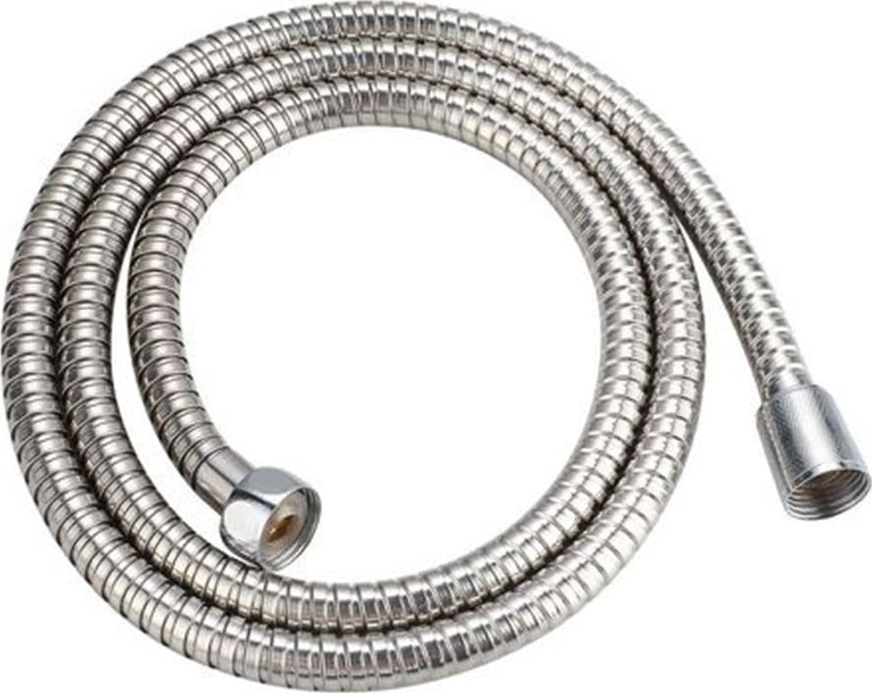 LACCIO TUBO FLESSIBILE DOCCIA VASCA BAGNO ACCIAIO UNIVERSALE 1,8 METRI 69216 - 3