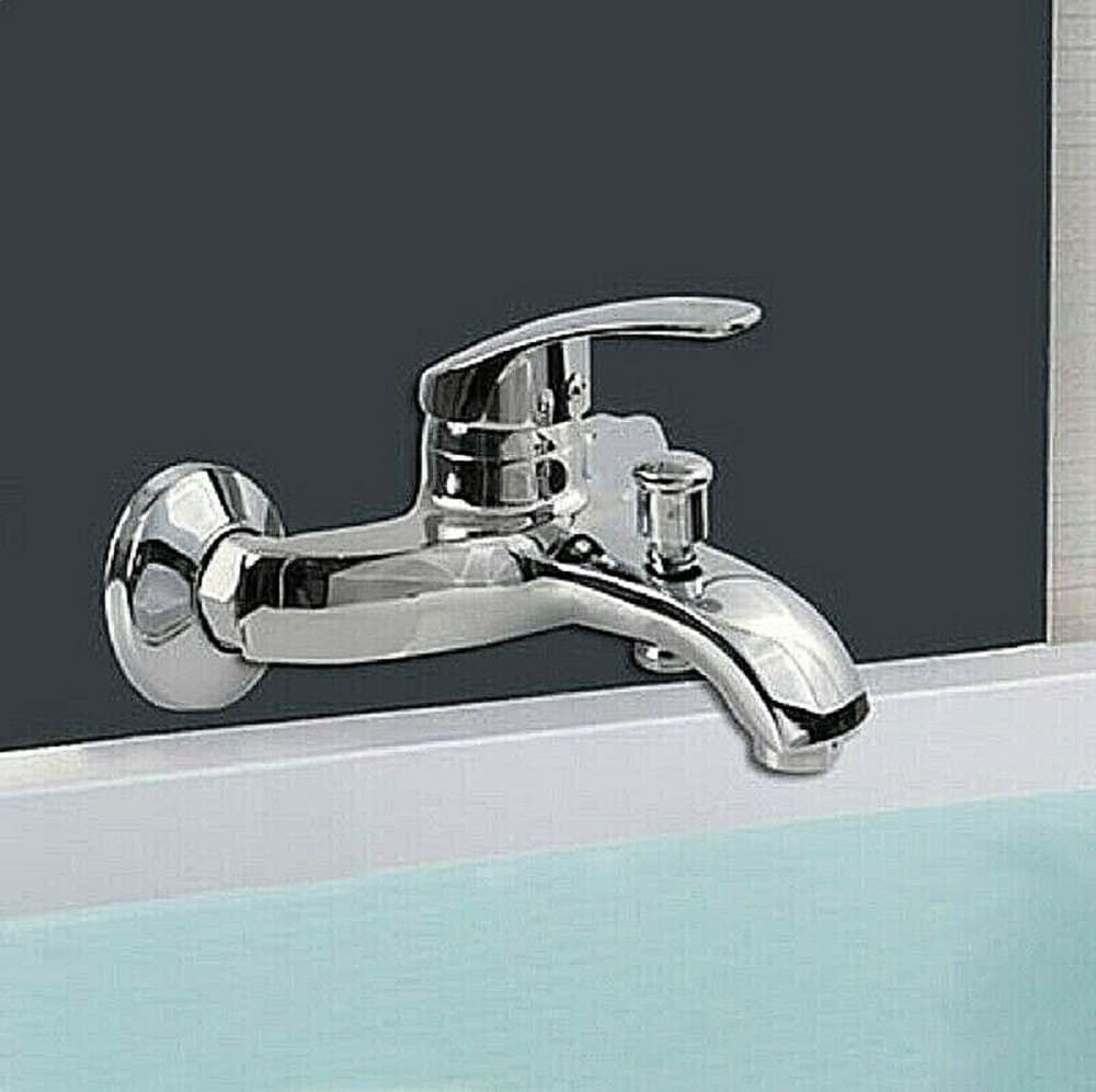 RUBINETTO MISCELATORE PER VASCA A MURO DOCCIA MONOCOMANDO MODELLO NAPOLI 52329A - 4