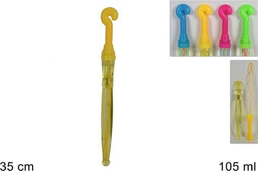 SET 2PZ BOLLE DI SAPONE 105ML SPADA GIOCO DIVERTIMENTO BAMBINI 35CM GADGET PARTY - 2
