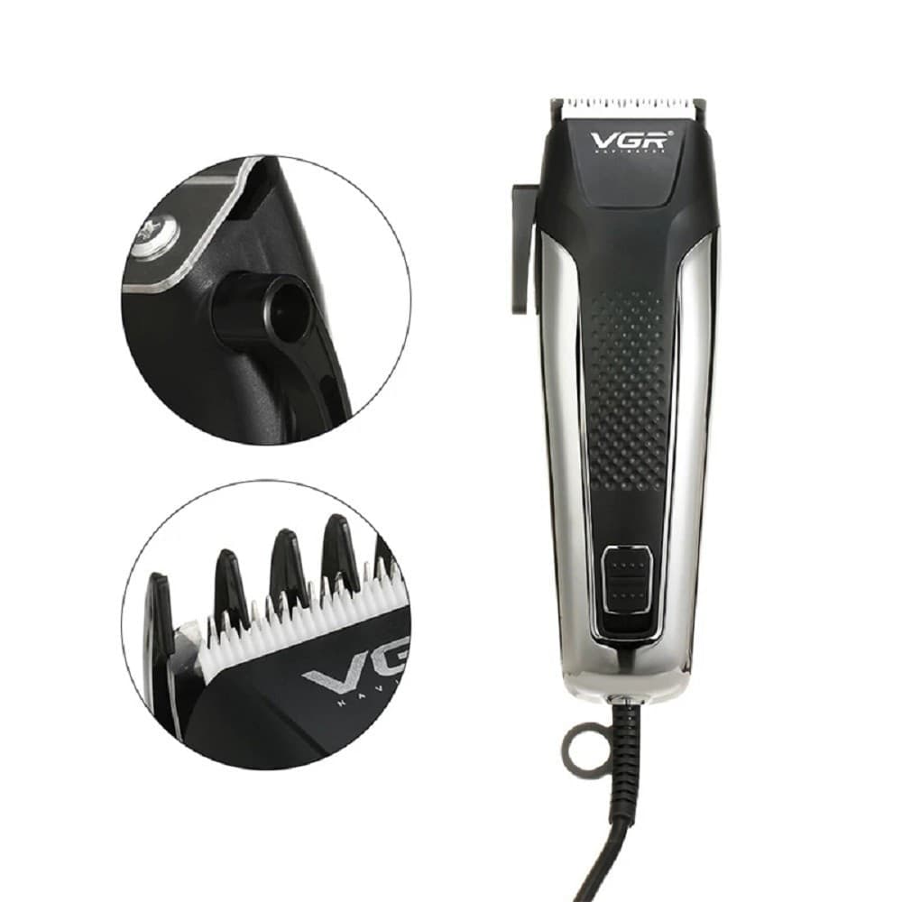TAGLIACAPELLI PROFESSIONALE FILO ELETTRICO UOMO LAMA IN CERAMICA REGOLABILE V120 - 6