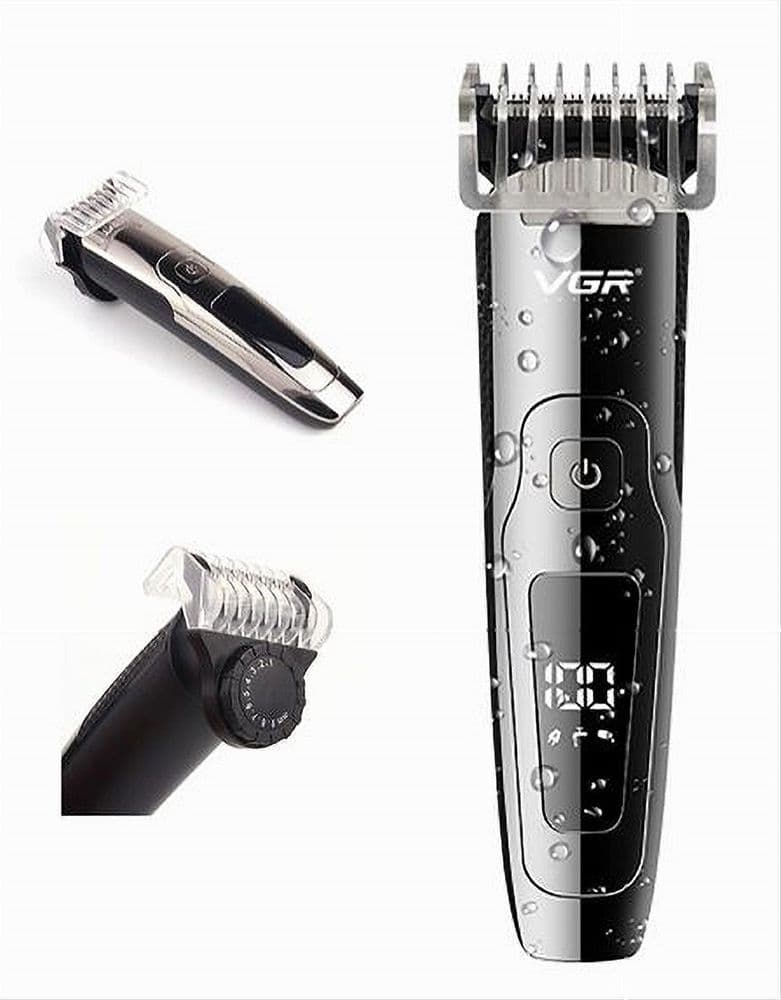 VGR V-072 Tagliacapelli Professionale Trimmer Barber Rasoio Regolabarba - 12