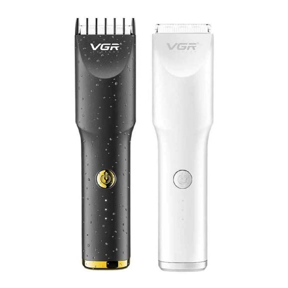 TAGLIACAPELLI BARBA TRIMMER PROFESSIONALE RICARICABILE USB IMPERMEABILE VGR V230 - 2