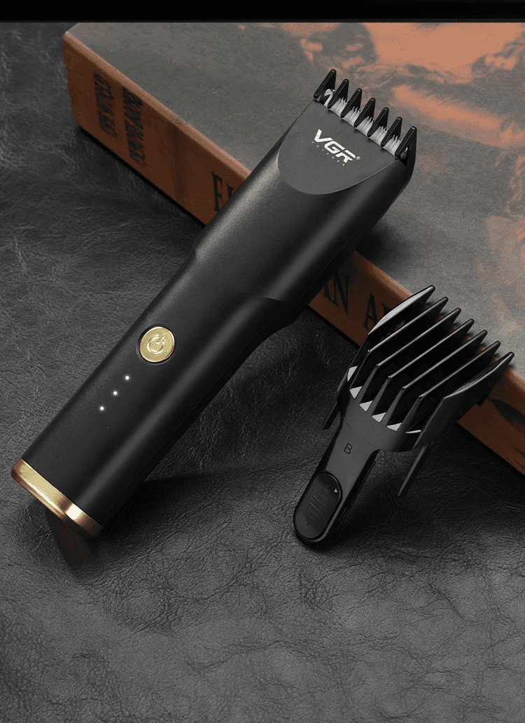 TAGLIACAPELLI BARBA TRIMMER PROFESSIONALE RICARICABILE USB IMPERMEABILE VGR V230 - 3
