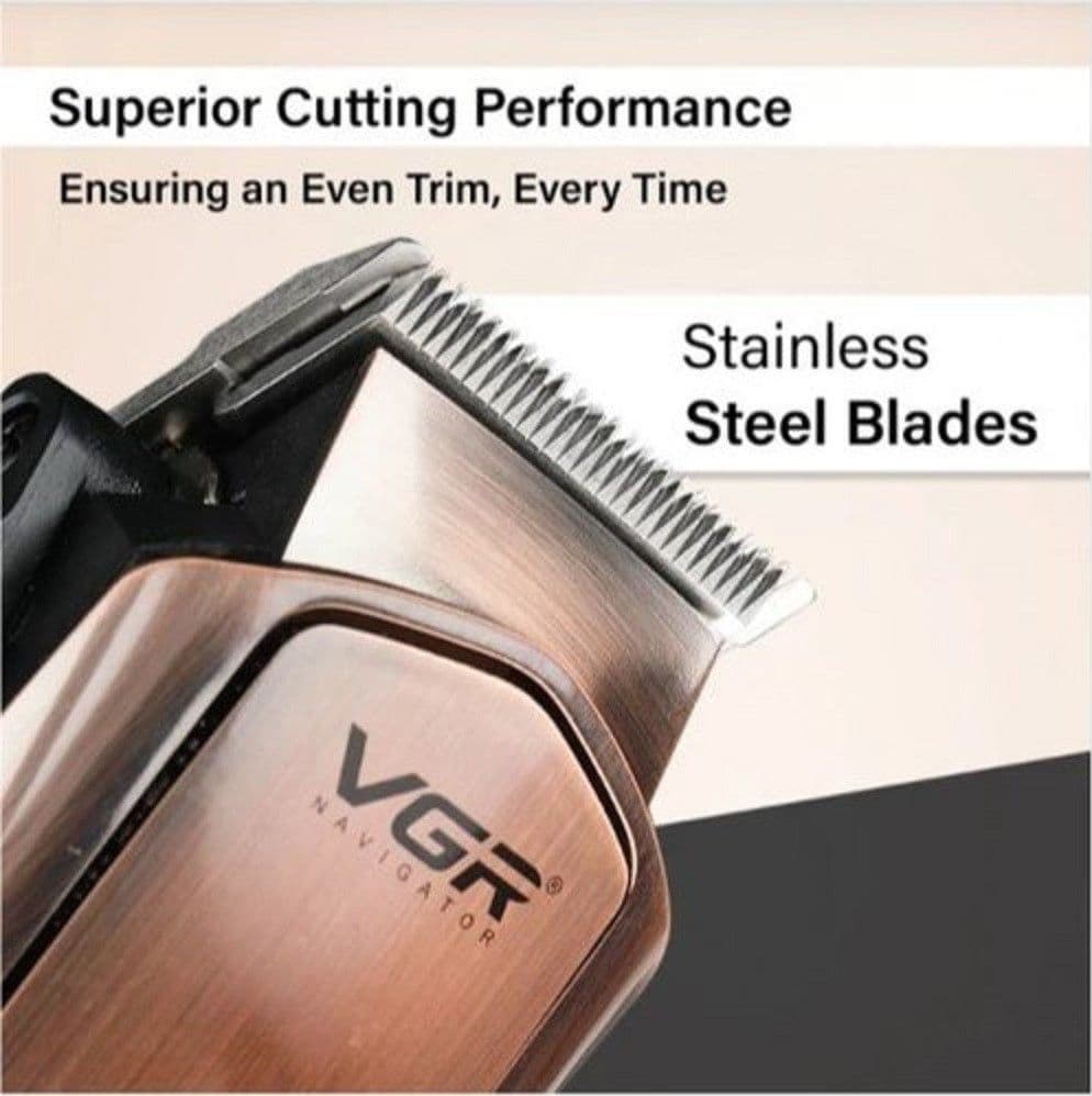 TAGLIACAPELLI PROFESSIONALE CON FILO TRIMMER PER UOMO ELETTRICO CLIPPERS V-131 - 15