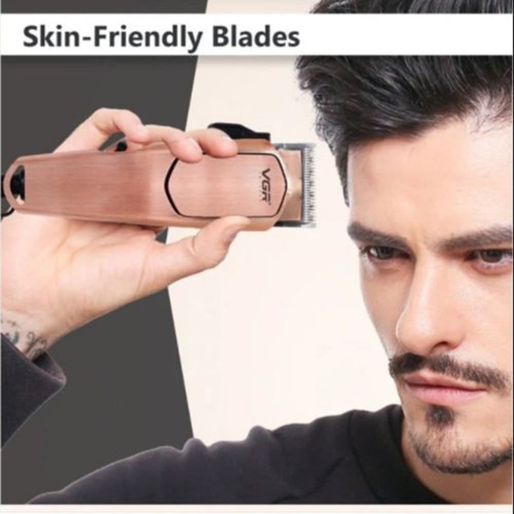 TAGLIACAPELLI PROFESSIONALE CON FILO TRIMMER PER UOMO ELETTRICO CLIPPERS V-131 - 17