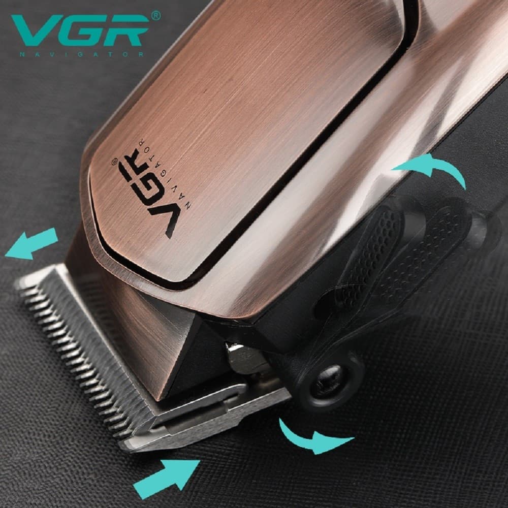 TAGLIACAPELLI PROFESSIONALE CON FILO TRIMMER PER UOMO ELETTRICO CLIPPERS V-131 - 22